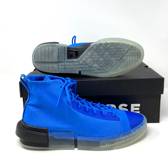 đź’–MEGA SALEđź’–Converse Digital Women Terrain Disrupt CX High Blue Canvas 170362C - Picture 3 of 10